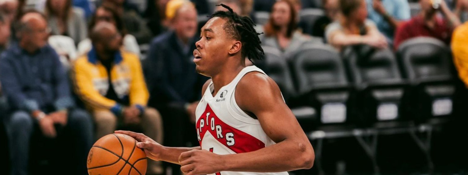 Scottie Barnes Fourth Career Triple Double Lifts Raptors Past Pacers